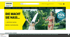 Desktop Screenshot of kaerchershop-schreiber.de