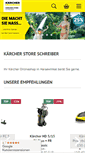 Mobile Screenshot of kaerchershop-schreiber.de