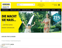 Tablet Screenshot of kaerchershop-schreiber.de